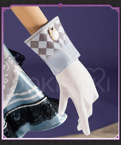 IN STOCK Nikki Cosplay Costume Game Infinity Nikki【S-3XL】DokiDoki-R Women Cute Lolita Dress Floral Memory Plus Size