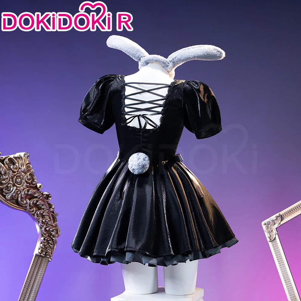 IN STOCK Mizi Sua Cosplay Costume Anime Alien Stage DokiDoki-R Women Sexy Costume Third Anniversary Rabbit Cafe Dress Cosplay