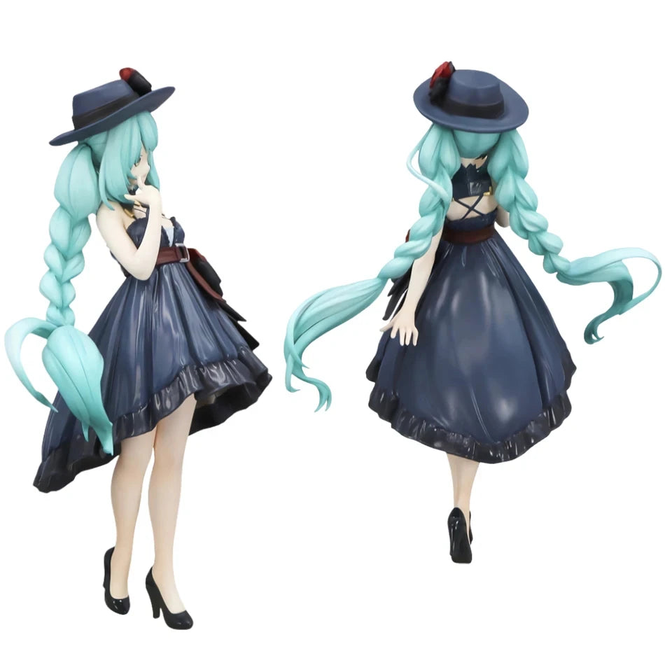 Hot Hatsune Miku Anime Figures 20cm Trio Try iT Action Figure  Kawaii Anime Figurines Model Toy Gift Collectible Model Pvc