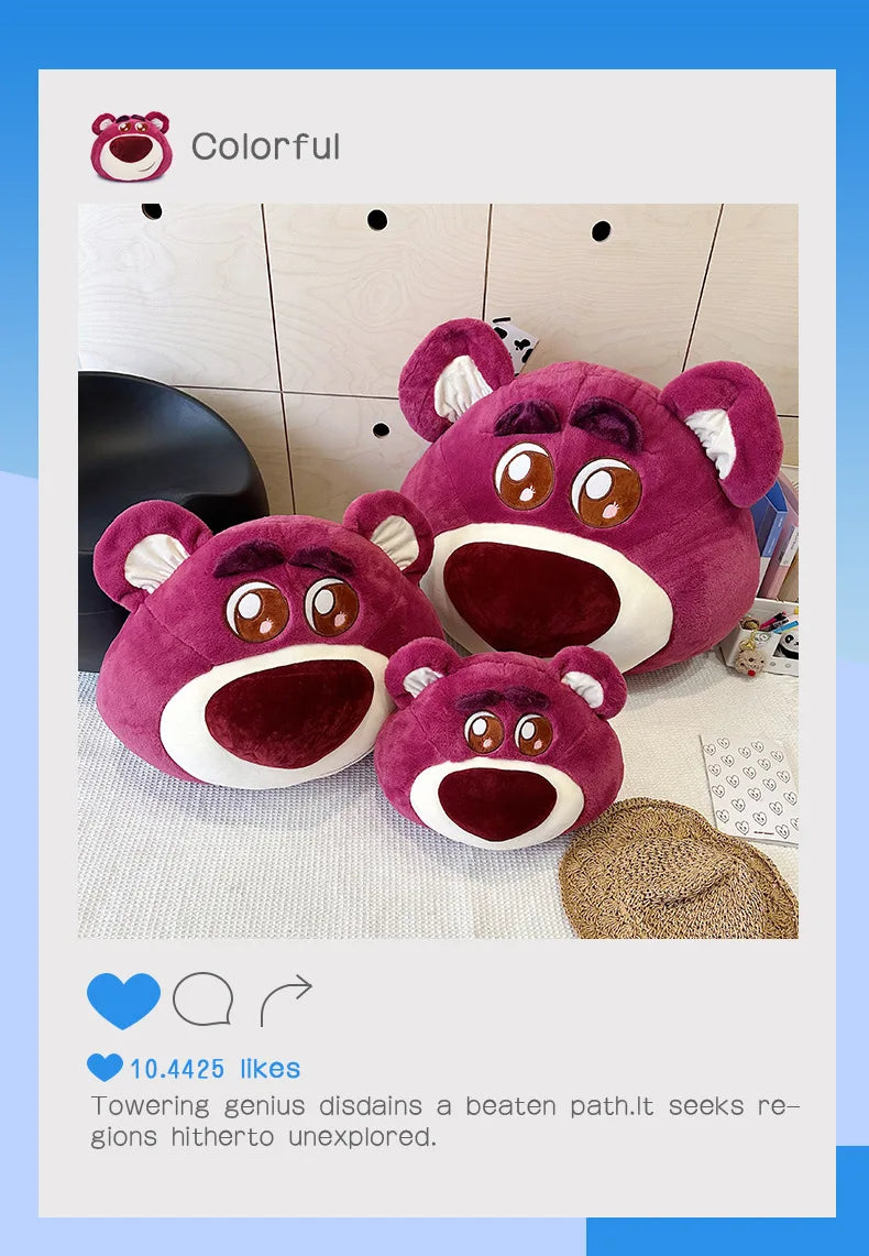 70x110cm Super Big Size Stitch Disney Anime Plush Stuffed Doll Kawaii Lotso Pillow Room Decoration Plushies Holiday Gift