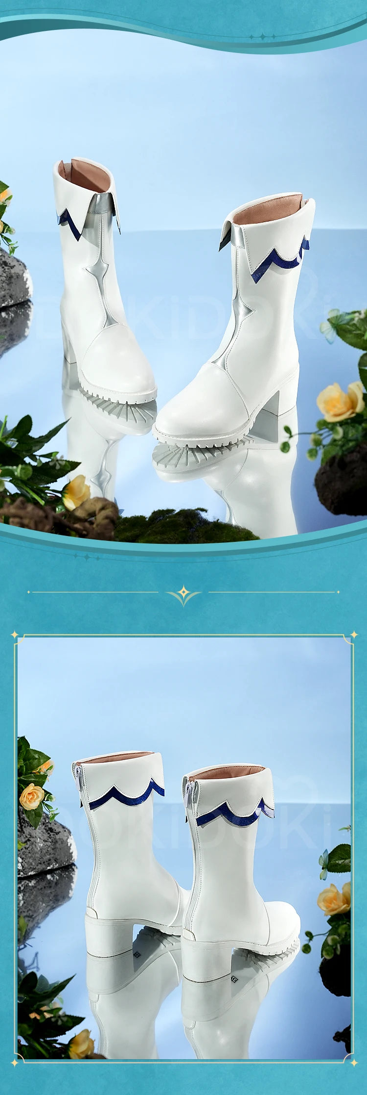 IN STOCK Yuuki Asuna Asada Shino Shoes Anime Sword Art Online Cosplay DokiDoki-SR Women Yuuki Asuna Undine Healer SAO Cosplay