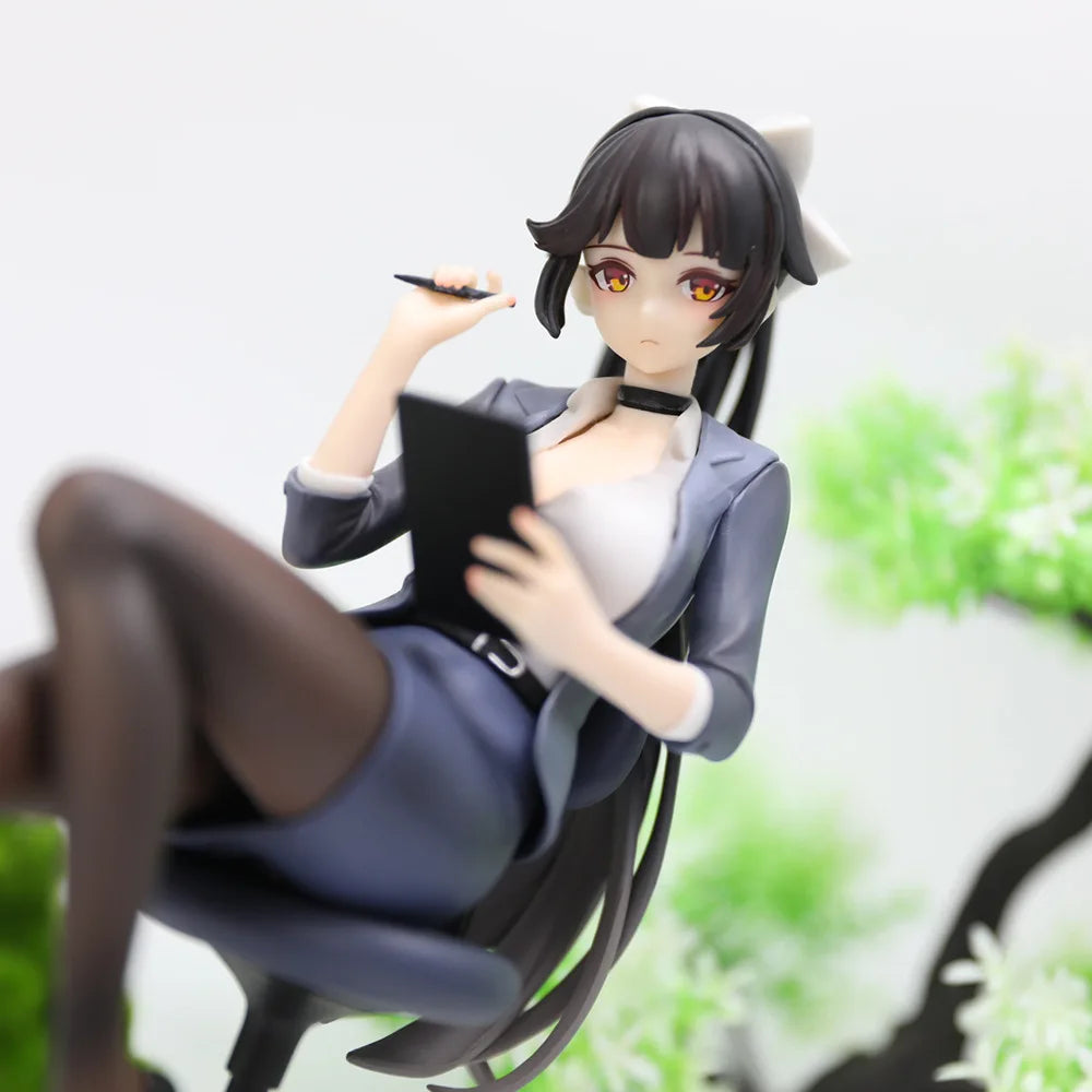 18cm Azur Lane Takao Ver Girl 1/6 Figure Pvc Action Anime Model Game Statue Adult Collectible Doll Toys Xmas Gift