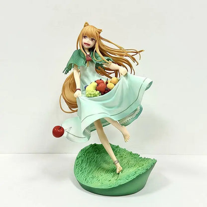Spice And Wolf Holo The Wise Wolf 7th Generation Figure Fragrant Fruit Theme Collectible Model Doll Decorative Ornament Statue