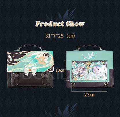IN STOCK Firefly Dan Heng IL Blade Doujin Bag Game Honkai: Star Rail DokiDoki Cosplay Props School Bag Halloween