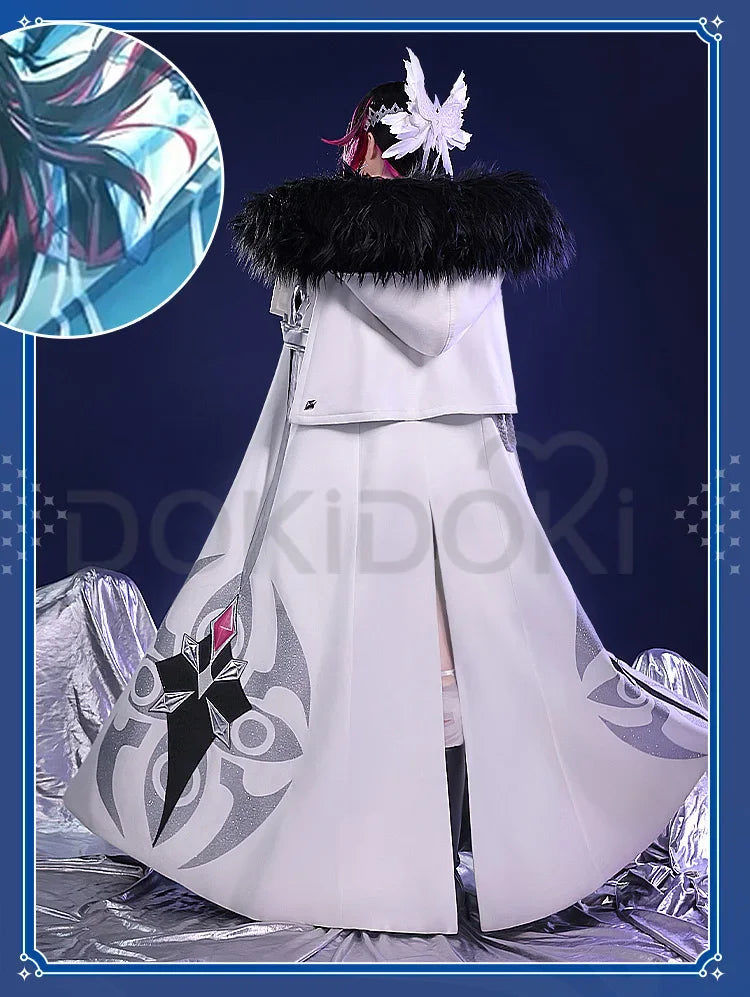IN STOCK Columbina Cosplay Game Genshin Impact Fatui Harbinger Cosplay Costume DokiDoki-SR Cloak Women Cosplay Christmas