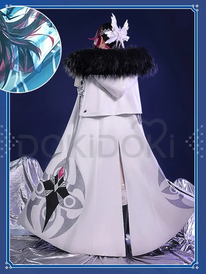 IN STOCK Columbina Cosplay Game Genshin Impact Fatui Harbinger Cosplay Costume DokiDoki-SR Cloak Women Cosplay Christmas
