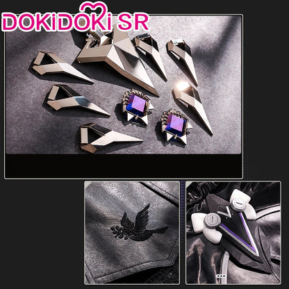 IN STOCK Vivian Banshee Cosplay Costume Game Zenless Zone Zero DokiDoki-SR Vivian Cosplay Metal Accessories ZZZ