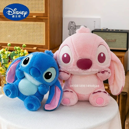 30/40/60cm Big Size Stitch Disney Anime Plush Stuffed Doll Kawaii Room Decoration Plushies Pillow Ornaments Holiday Gifts