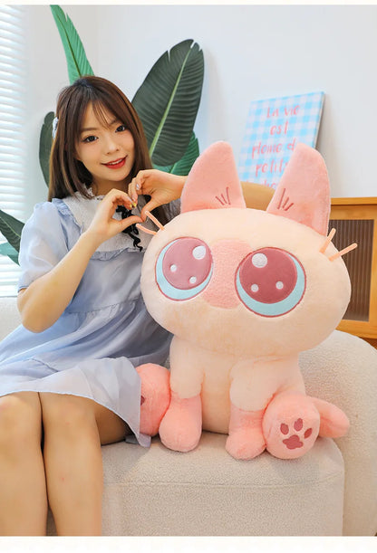 30-50cm Siamese Cat Animals Stuffed Doll Super Soft Home Office Decor High Quality Rabbit Toys Girls Boys Christmas Presents