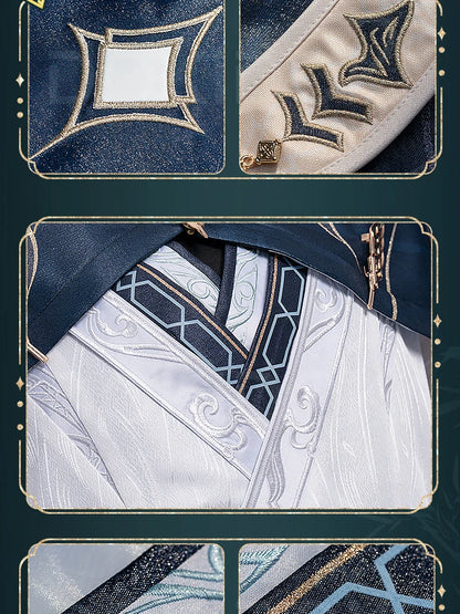 Zayne Cosplay Costume Game Love and Deepspace Cosplay DokiDoki-R Men Costume Lishen Zayne Cascading Clouds Cosplay Christmas