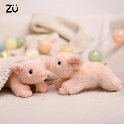1pcs Cute Little Pig Miyoni Plush Toy Kawaii Stuffed Animal Piggy Soft Doll Sleep Companion Gift For Girl Boy