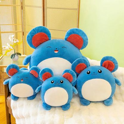 35/55/75cm Azumarill Pokemon Large Plush Toy Anime Doll Cute Giant Pokémon Cute Cartoon Stuffed Plushie Pillow Gift for Children