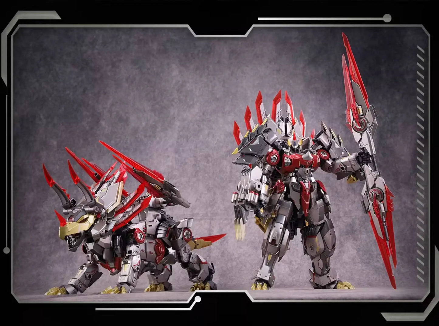 Breakhorn TA-LYL03 Legendary Class Alloy Frame Metal Skeleton Action Figure Fully Poseable Mecha Warrior Assembly Model Toy Gift