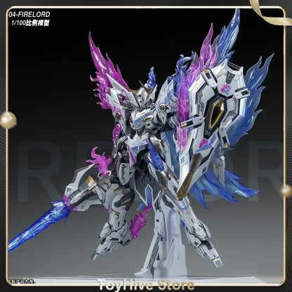 【In Stock】SNAA Yanhuang Ver. Phantom Flame Soul Star Craftsman House Domestic Creation Mecha Joint Movable Model Ornament
