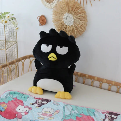 Big Size Black Penguin Plushies Cartoon Stuffed BADBADTZ MARU Plush Toy Soft Cute Anime Pillow Sofa Bed Home Decor Gifts Girl