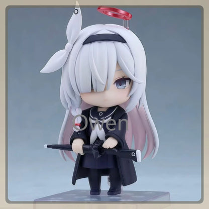 Anime A.R.O.N.A Prana Figurine Blue Archive 10cm Cute Girl Figures Multiple Accessories PVC Model Collection Toys Birthday Gifts