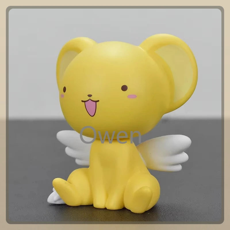 10cm Anime Cute Cerberus Mini Figurine Cardcaptor Sakura Action Figures  PVC Collection Model Toys Birthday Doll Magical Girls