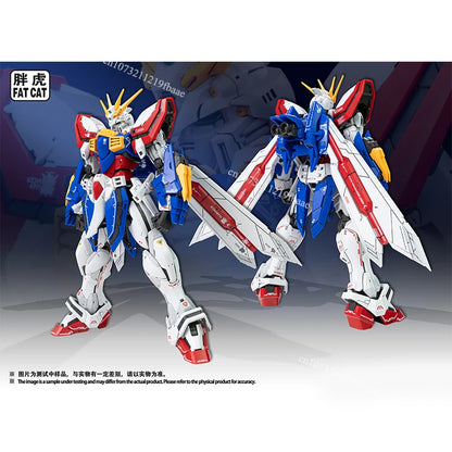FATCAT Model GOD GF13-017NJⅡ RG 1/100 Burning Toys Assembly Model Kit Anime Action Figure Robot Gifts Erupting Burning Finger