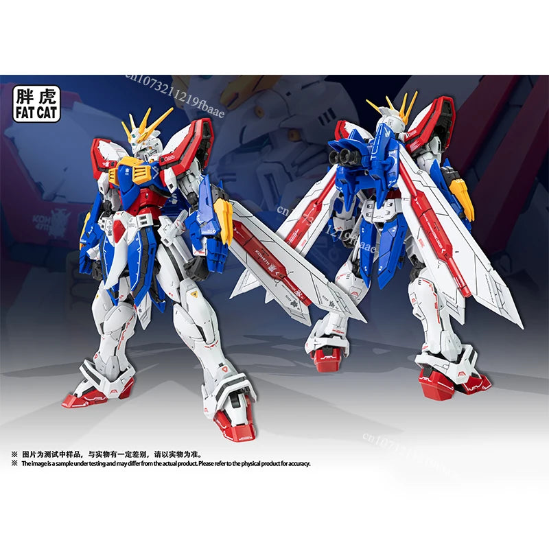 In Stock FAT CAT Model GOD RG 1/100 GF13-017NJⅡ Assembly Model Kit Toys Anime Action Figure Robot Gifts