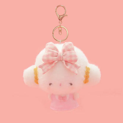 Sanrio New Kawaii Cute Cogimyun Kogimyun Plush Keychain Kids Stuffed Plush Toys Small Pendant Birthday Gifts For Children Girls