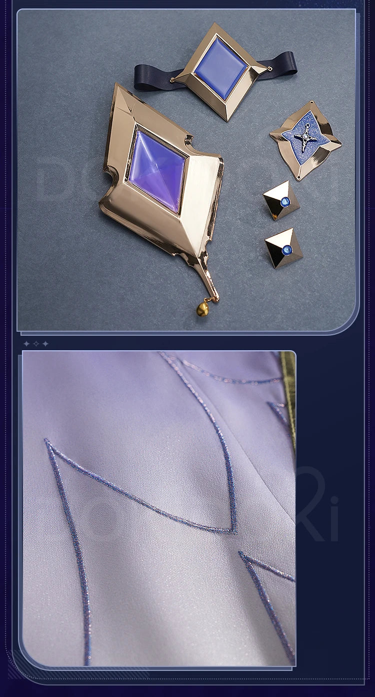 Sunday Doujin Cosplay Costume Game Honkai: Star Rail Cosplay DokiDoki-SR Men HSR Sunday The Glorious Mysteries Halloween Cosplay