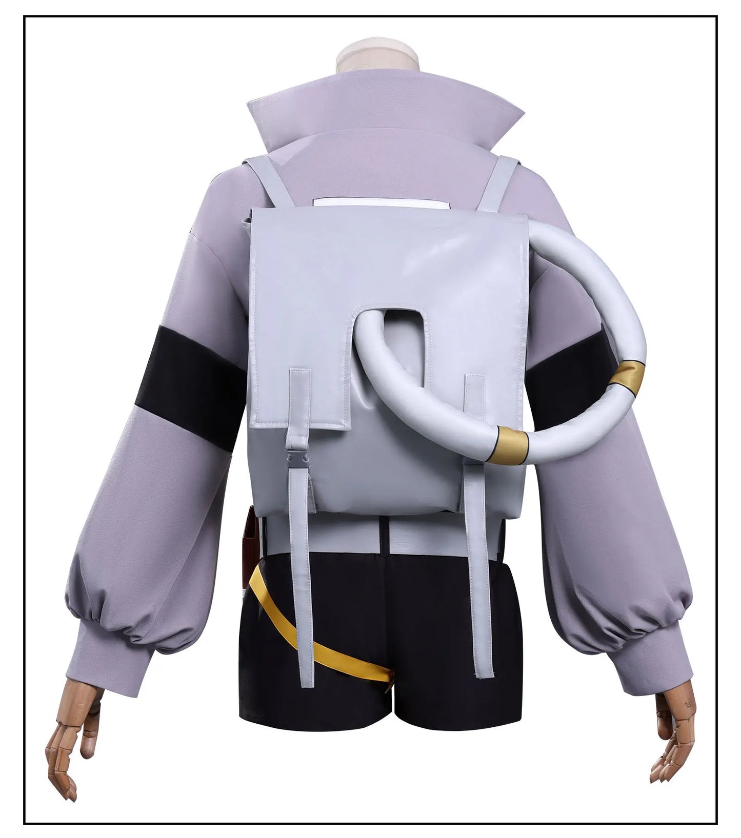 Anime Gachiakuta Riyo Reaper Cosplay Costume Uniform Jacket Short Backpack Akuta Cleaners Halloween Party for Women Girls iCoser