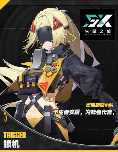 Zenless Zone Zero Trigger Cosplay Costume Wig Uniform Hairpin Obol Squad Halloween Party for Women Girls Carnival Props iCoser