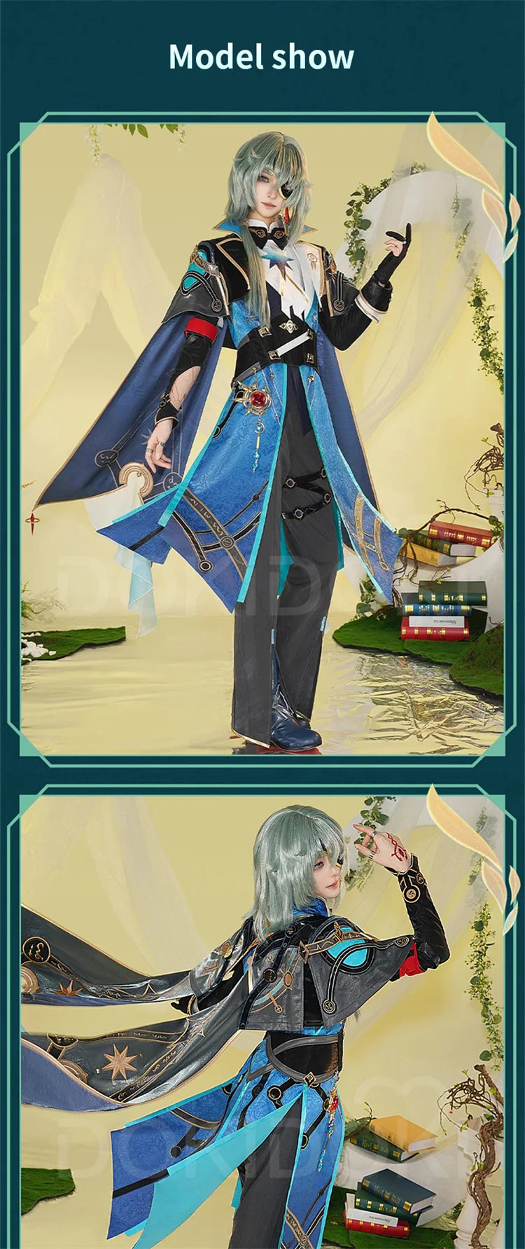 IN STOCK Anaxa Cosplay Costume Game Honkai: Star Rail【S-3XL】DokiDoki-R Halloween HSR Amphoreus Anaxa Costume Plus Size