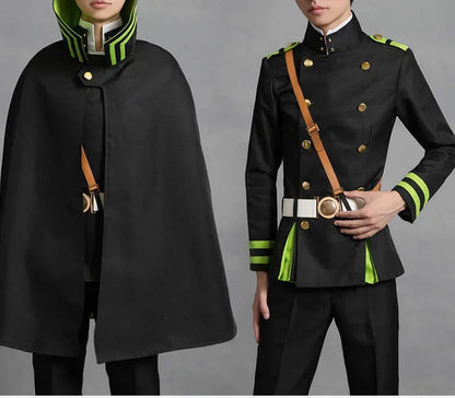 IN STOCK Yuichiro Hyakuya Cosplay Anime Seraph Of The End Cosplay DokiDoki-R Cosplay Hyakuya Yuichiro Cosplay Costume Uniform