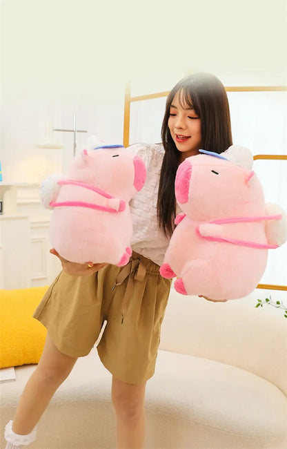 55cm Big Size Capybara Cartoon Anime Plush Stuffed Doll Room Plushies Pillow Kawaii Peluche Ornaments Children's Holiday Gifts