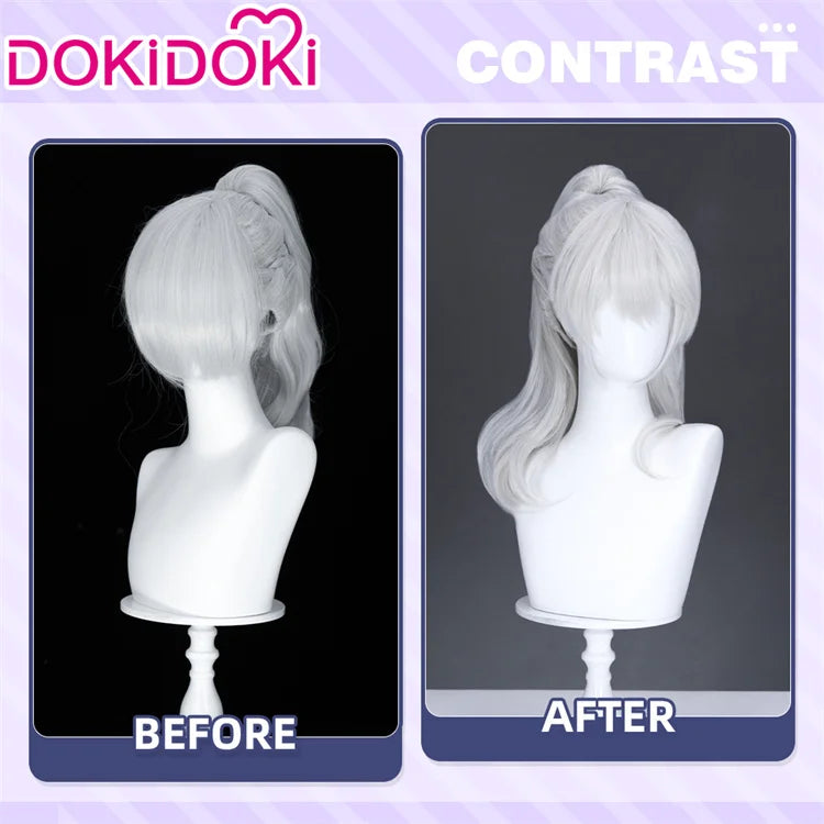 IN STOCK Nikki Cosplay Wig Game Infinity Nikki DokiDoki Women 80cm Long Pink Wig Nikki Cosplay Lolita Wig Free Cap