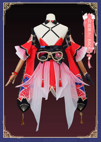 Honkai Star Rail Sparkle Cosplay Costume Asian Size Polyester