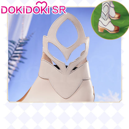 IN STOCK Traveler Lumine Shoes Game Genshin Impact Cosplay DokiDoki-SR Genshin Impact Traveler Lumine Cosplay Shoes