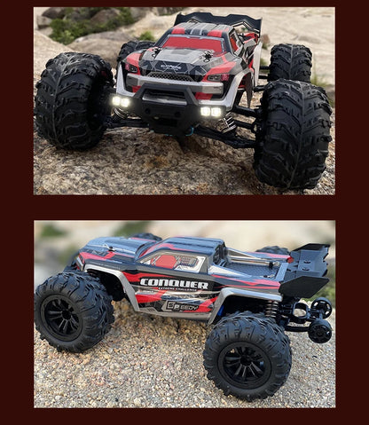 SCY 1:16 70KM/H or 50KM/H 4WD RC Car with LED Remote Control Cars High Speed Drift Monster Truck for Kids Vs Wltoys 144001 Toys