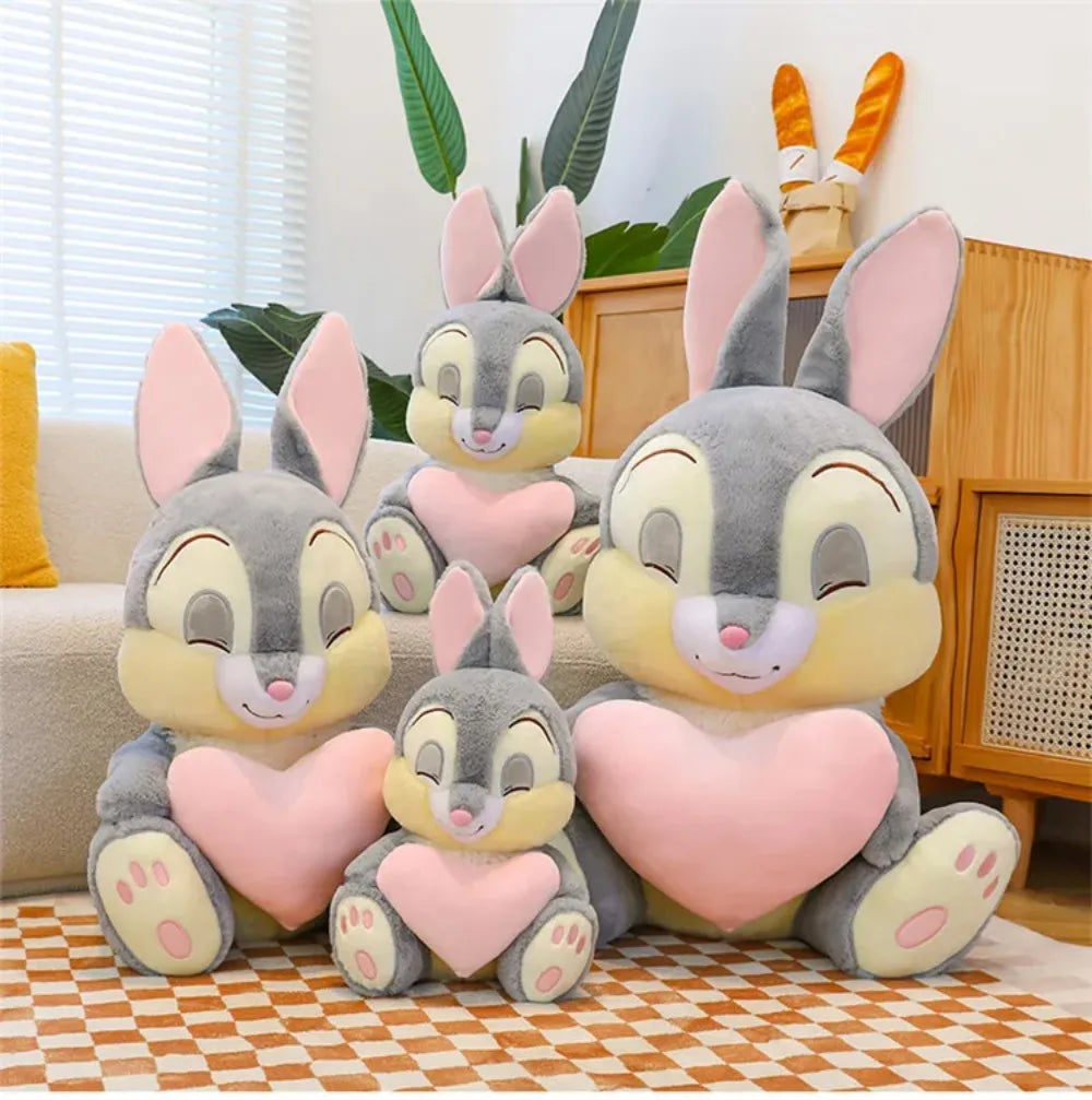 95cm Large Big Size Disney Judy Love Hug Rabbit Cartoon Anime Plush Stuffed Doll Kawaii  Plushies Ornaments Children's Gifts