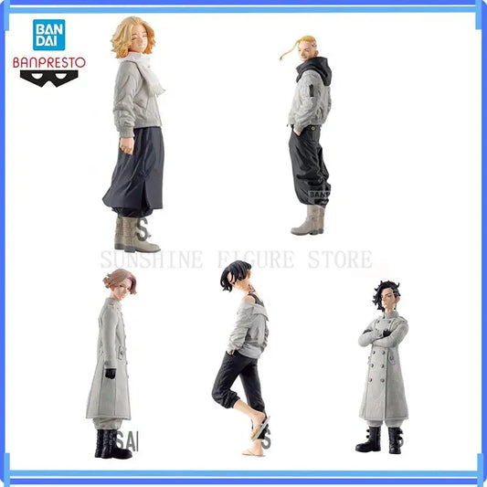 Bandai In Stock Banpresto Tokyo Revengers Draken Manjiro Sano Anime Model Figures Ornaments Collectibles Boxed Toys Gift Genuine