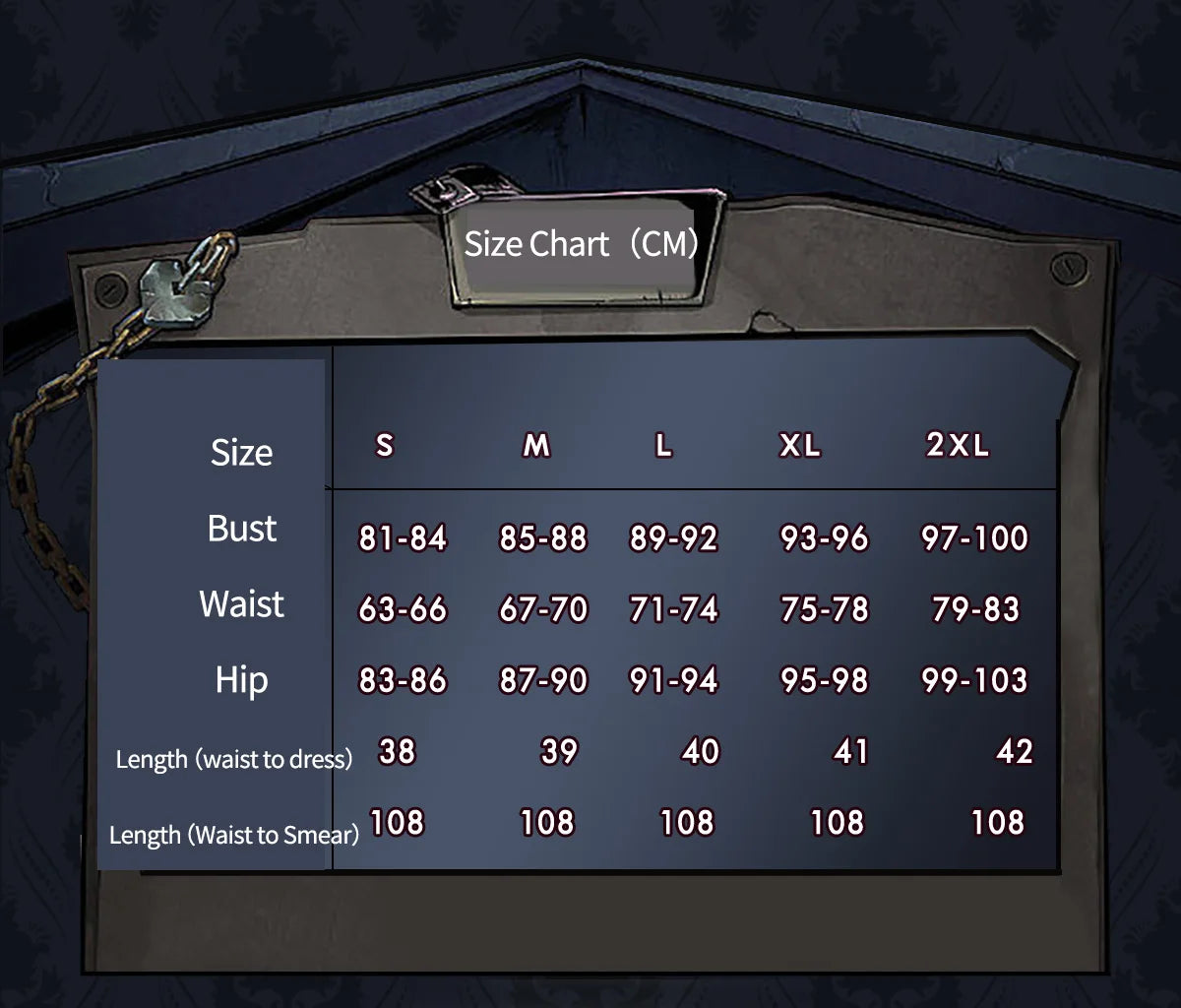 UWOWO Collab Series Game Identity V Psychologist Everlasting Night Ada Mesmer Costume Cosplay Costume