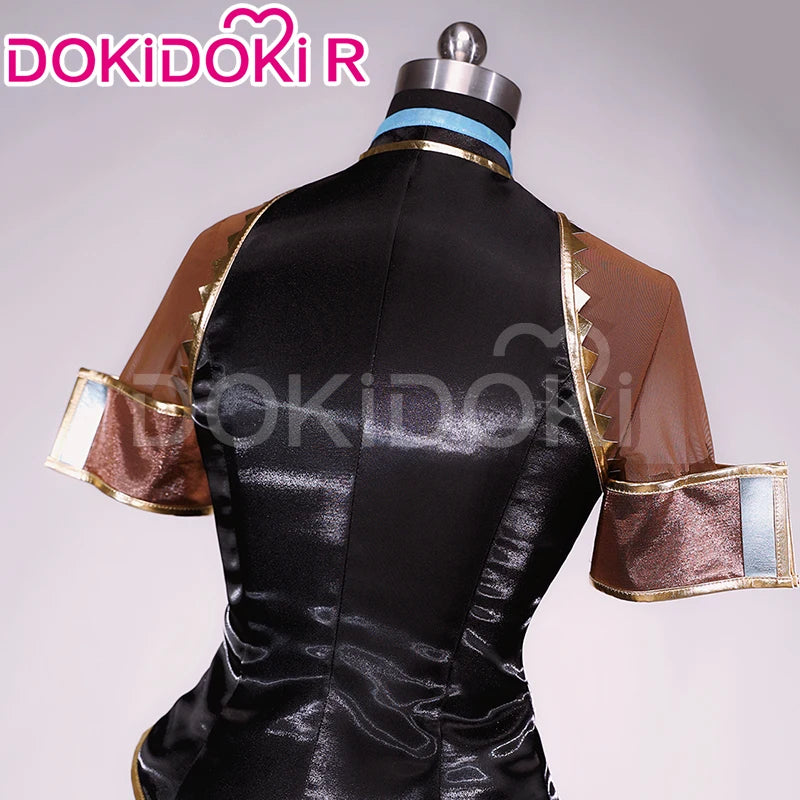 IN STOCK Lukaa Cosplay Costume Game Cosplay DokiDoki-R Megurinee Lukaa Cosplay Women Cute Costume Halloween