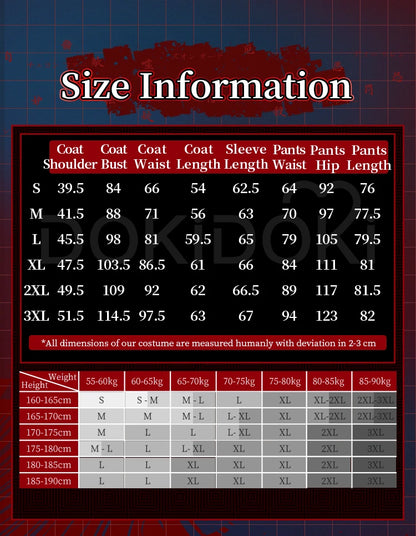 IN STOCK【S-3XL】Okarun Takakura Ken Cosplay Costume Anime Dandadan DokiDoki-SR Men Mask Halloween DAN DA DAN Okarun Plus Size