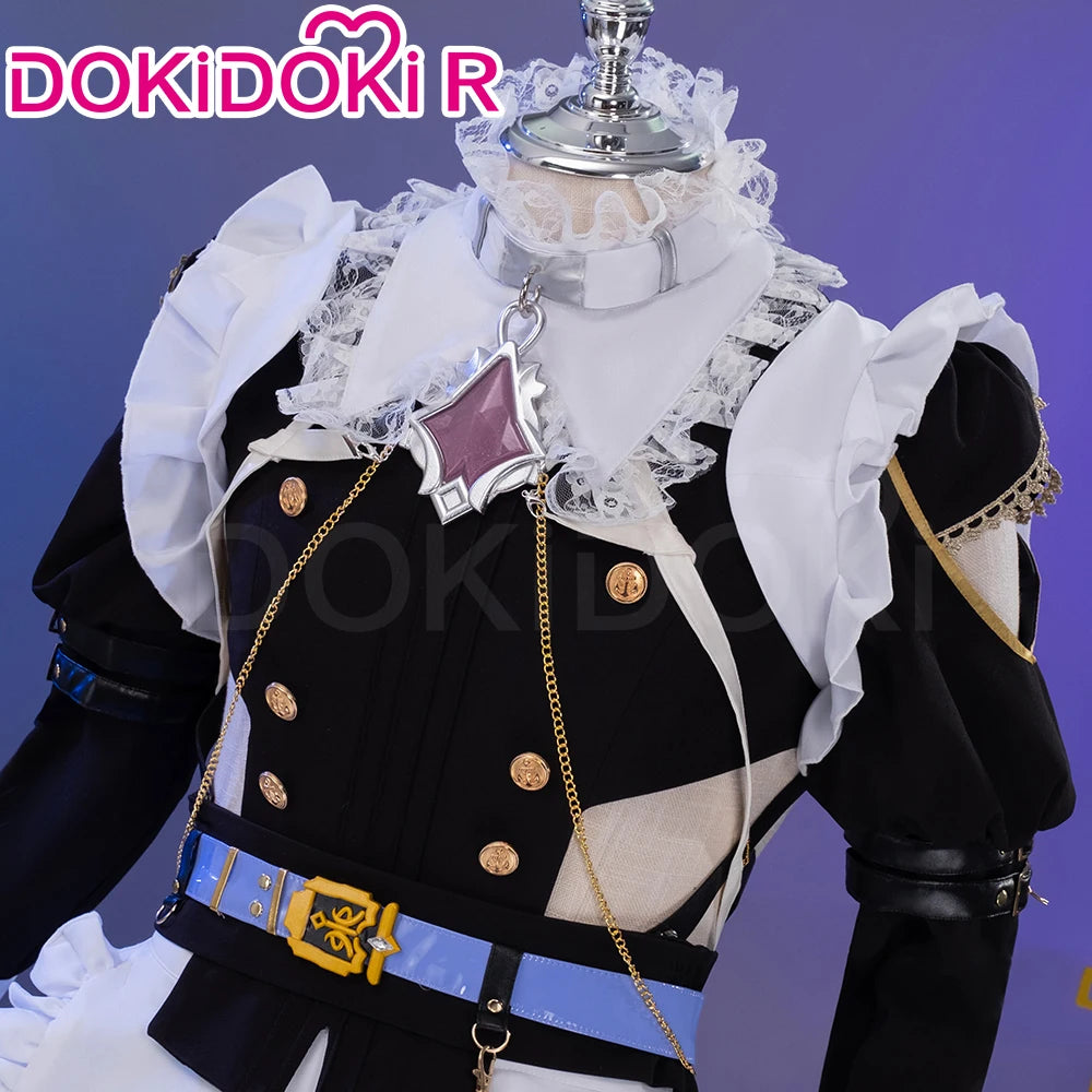Blade Cosplay Costume Game Nu: Carnival Cosplay【S-2XL】DokiDoki-R Men Sexy Maid Costume Dress Blade Halloween Cosplay Plus Size