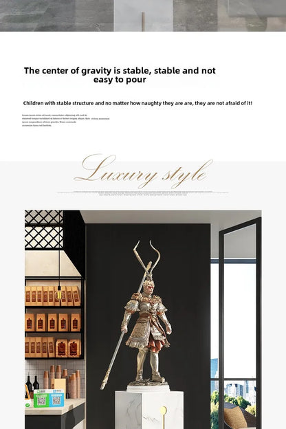 93cm Anime Monkey Figure SonGoku Garage Kit Resin Material Figurine Action Figures Model Children Toy Gift Collectible Figurines