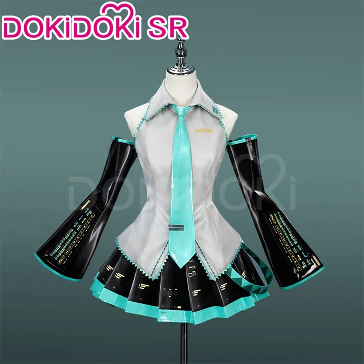 Mikuu Cosplay Shoes Anime Cosplay DokiDoki-SR Women Cute Black Boots Uniform Shoes Mikuu Halloween Cosplay Shoes