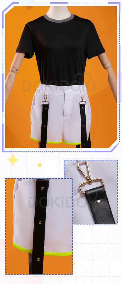 Shiraishii Ann Cosplay Game Cosplay 【S-3XL】DokiDoki-R Women Daily Costume Coat Casual Wear Shiraishii Ann Cosplay Plus Size