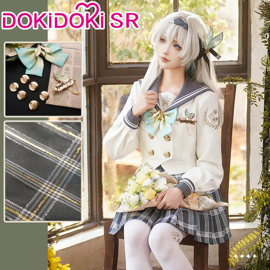 IN STOCK Firefly Cosplay Costume Game Honkai Star Rail DokiDoki-SR Women Cute JK Uniform HSR Firefly Spring Missive