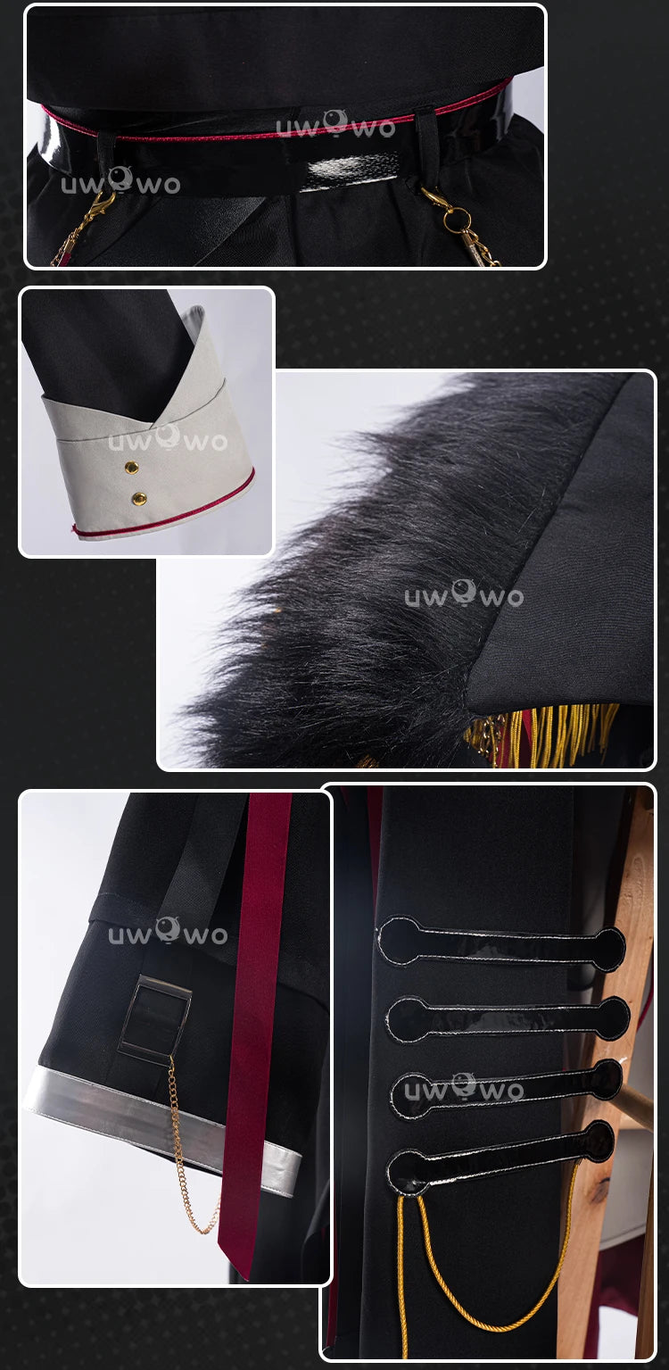 PRE SALE UWOWO Shenhe Cosplay Game Genshin Impact Fanart Shenhe Military Uniform Cosplay Costume With Coat Halloween Costume