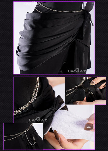 IN STOCK UWOWO Kafka Cosplay Game Honkai Star Rail Fanart Kafka Gown Cosplay Costume Halloween Costume