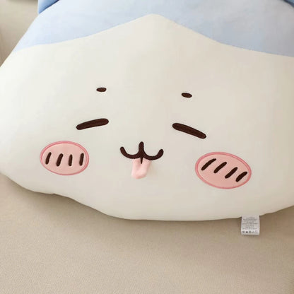 Comfortable Chiikawa Back Cushion Very Soft Throw Pillow Stuffed Hachiware Usagi Momoga Cuddly Plushies Sofa Bed Home Decor