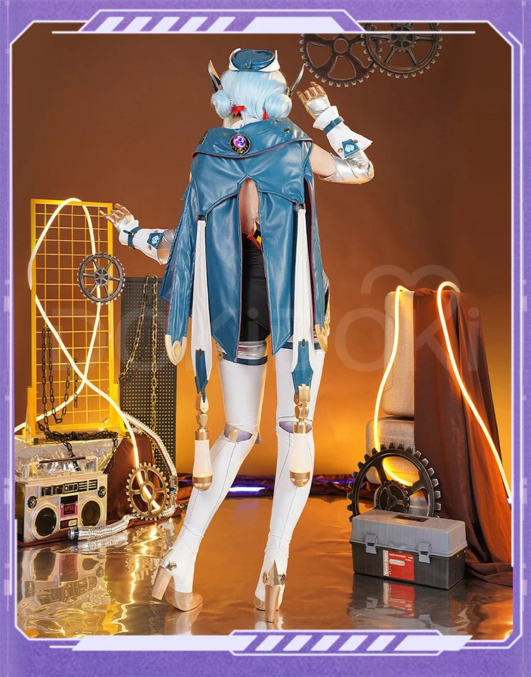 Ineffa Cosplay Costume Game Genshin Impact Cosplay DokiDoki-R Women Robot Costume Nod-Krai Ineffa Costume
