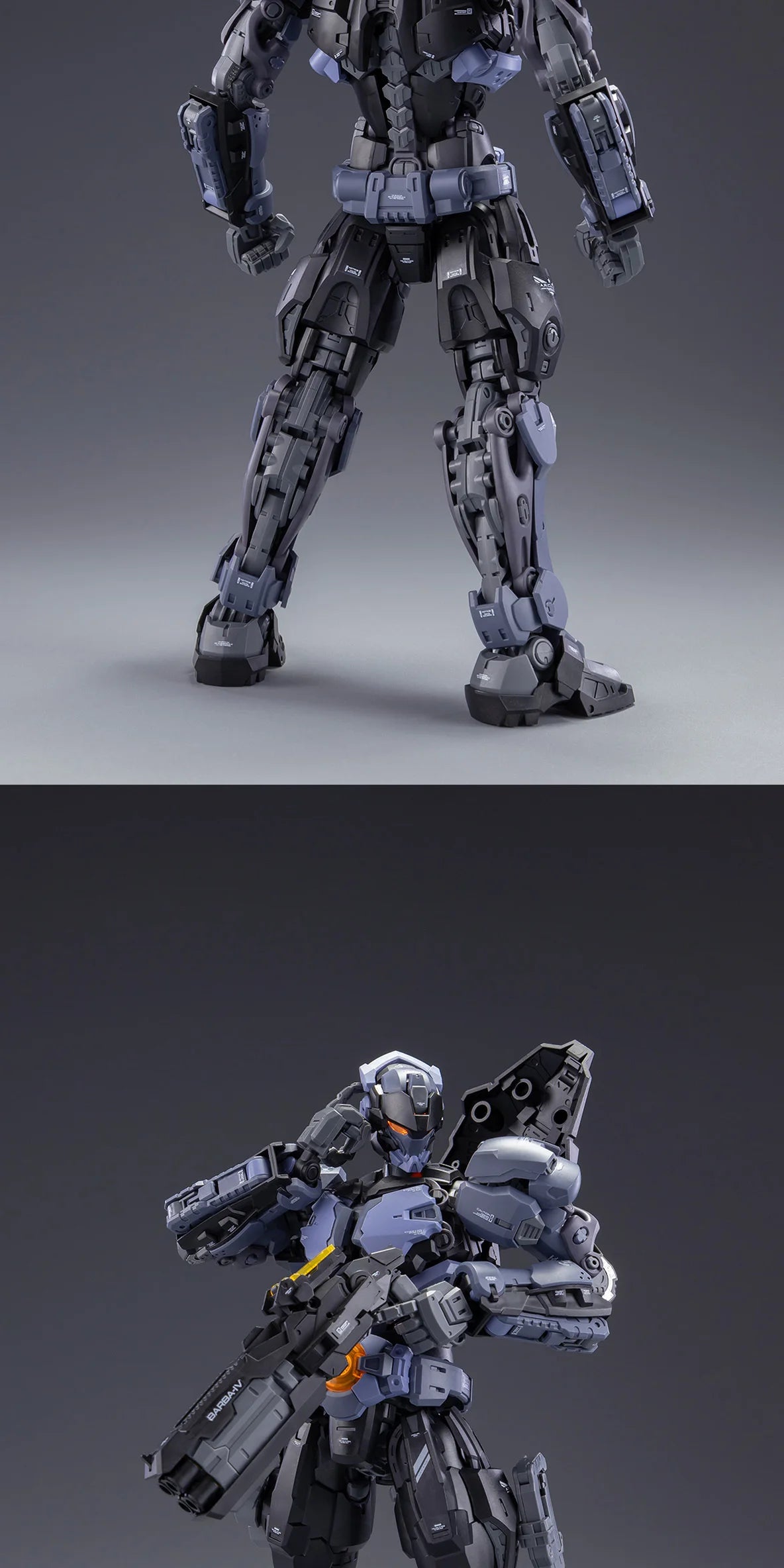 HEMOXIAN OVER ZERO 1/10 Vol.3 Boxer BAKI Assembly Model Kit Robot Action Figure PVC Toy Halloween Gift