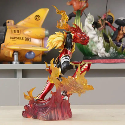 Hot 26cm/10.24in Anime Digimon Adventure Figure Agnimon Action Figures Pvc Statue Desktop Ornamen Collection Model Toys Gifts